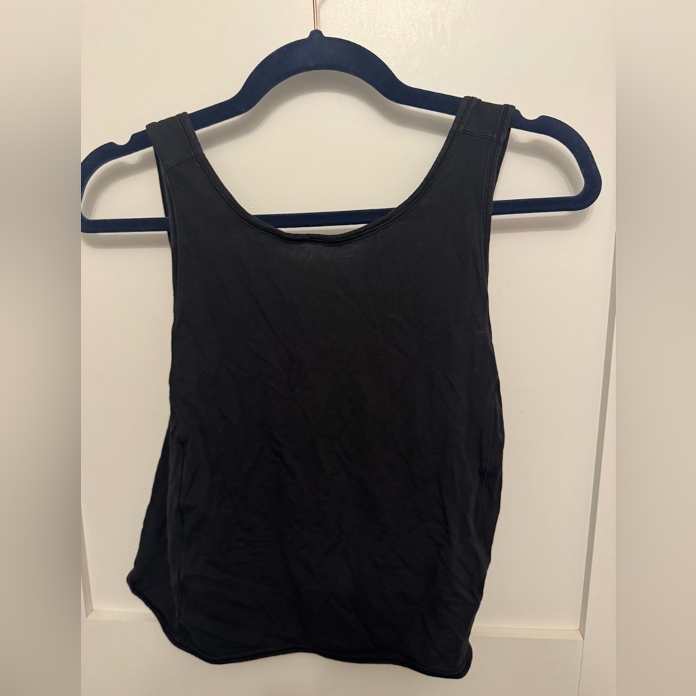 lululemon athletica Black Tank Top